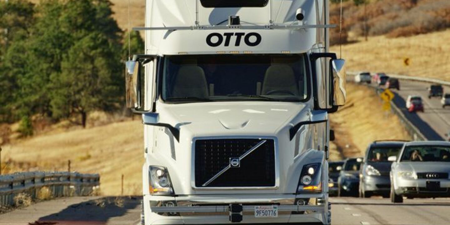 Uber Otto première livraison dun camion sans chauffeur Moniteur