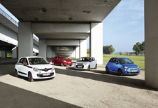 Citroën C1, Fiat 500, Mitsubishi Space Star en Renault Twingo : Kleintjes met karakter