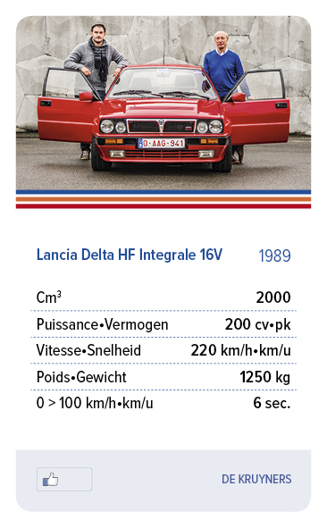 Lancia Delta HF Integrale 16V 1989 - DE KRUYNERS