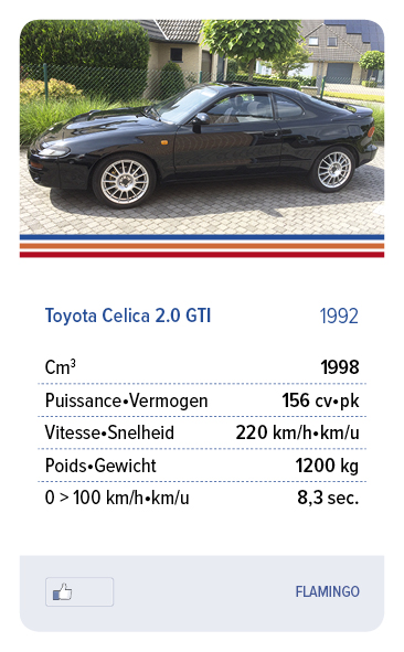 Toyota Celica 2.0 GTI 1992 - FLAMINGO