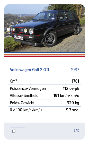 Volkswagen Golf 2 GTI 1987 - #AD