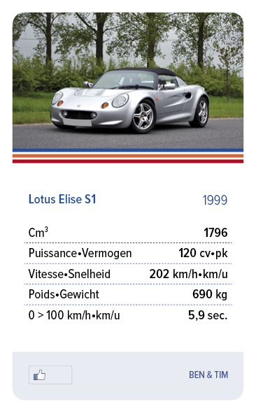 Lotus Elise S1 1999 - BEN & TIM