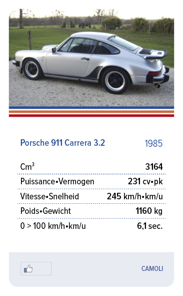 Porsche 911 Carrera 3.2 1985 - CAMOLI