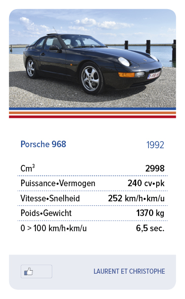 Porsche 968 1992 - LAURENT ET CHRISTOPHE
