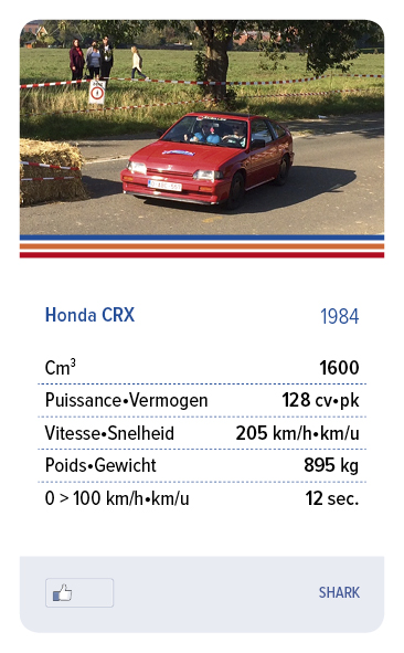 Honda CRX 1984 - SHARK