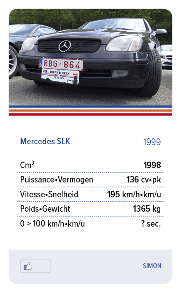 Mercedes SLK 1999 - SIMON