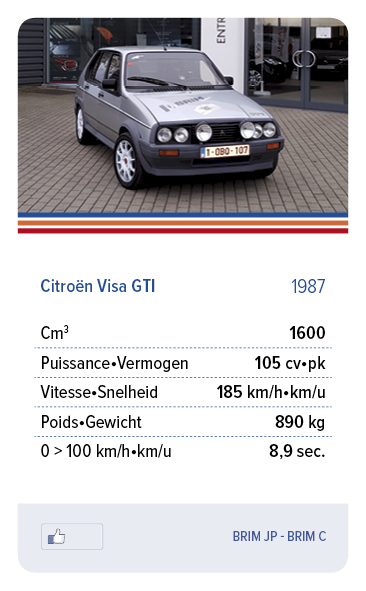 Citroën Visa GTI 1987 - BRIM JP - BRIM C