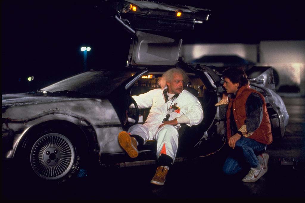 Retour vers le Futur ». Une DeLorean de 1981 retrouvée quasi