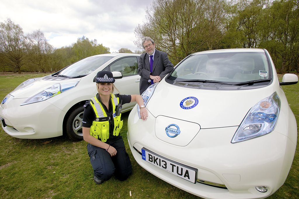Britse politie is elektrische wagenpark beu