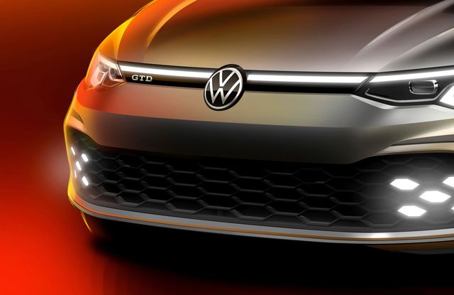 Teaser VW Golf GTD 2020