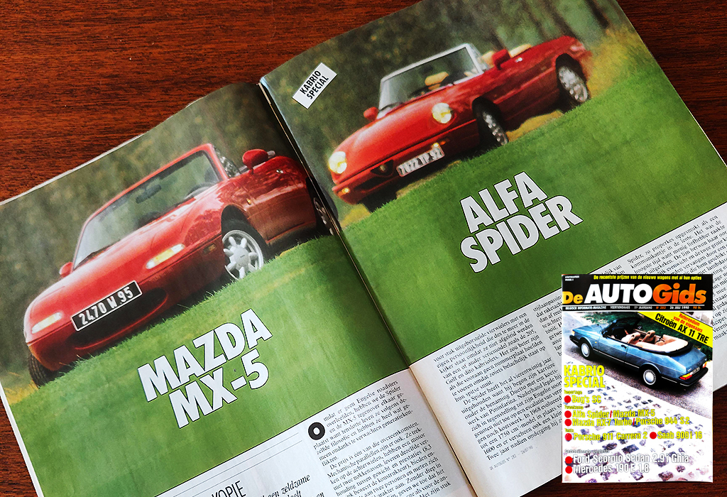 Alfa Romeo Spider vs Mazda MX-5