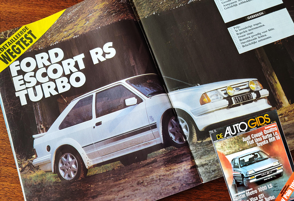 1985 Ford Escort RS Turbo / De AutoGids