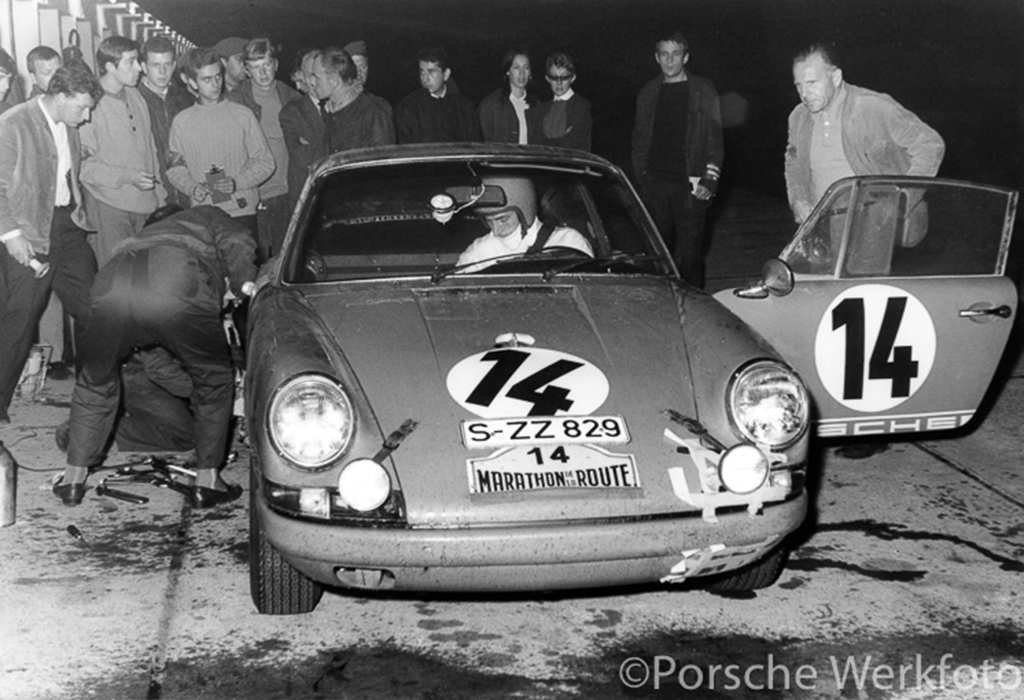 84H Nürburgring 1967 - Porsche 911R Sportomatic victory