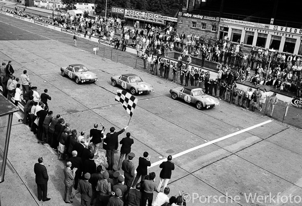 84h Nürburgring: Porsche-VW 914/6 victory