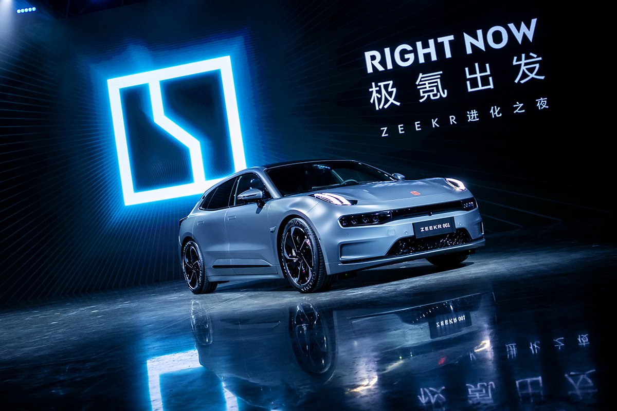 2021 Shanghai Motor Show - Zeekr 001 EV