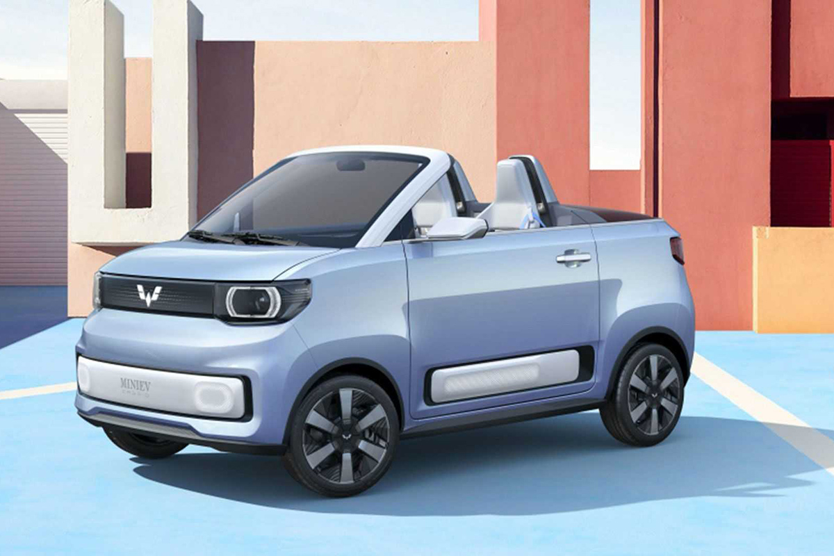 2021 Shanghai Motor Show -Mini EV Cabrio