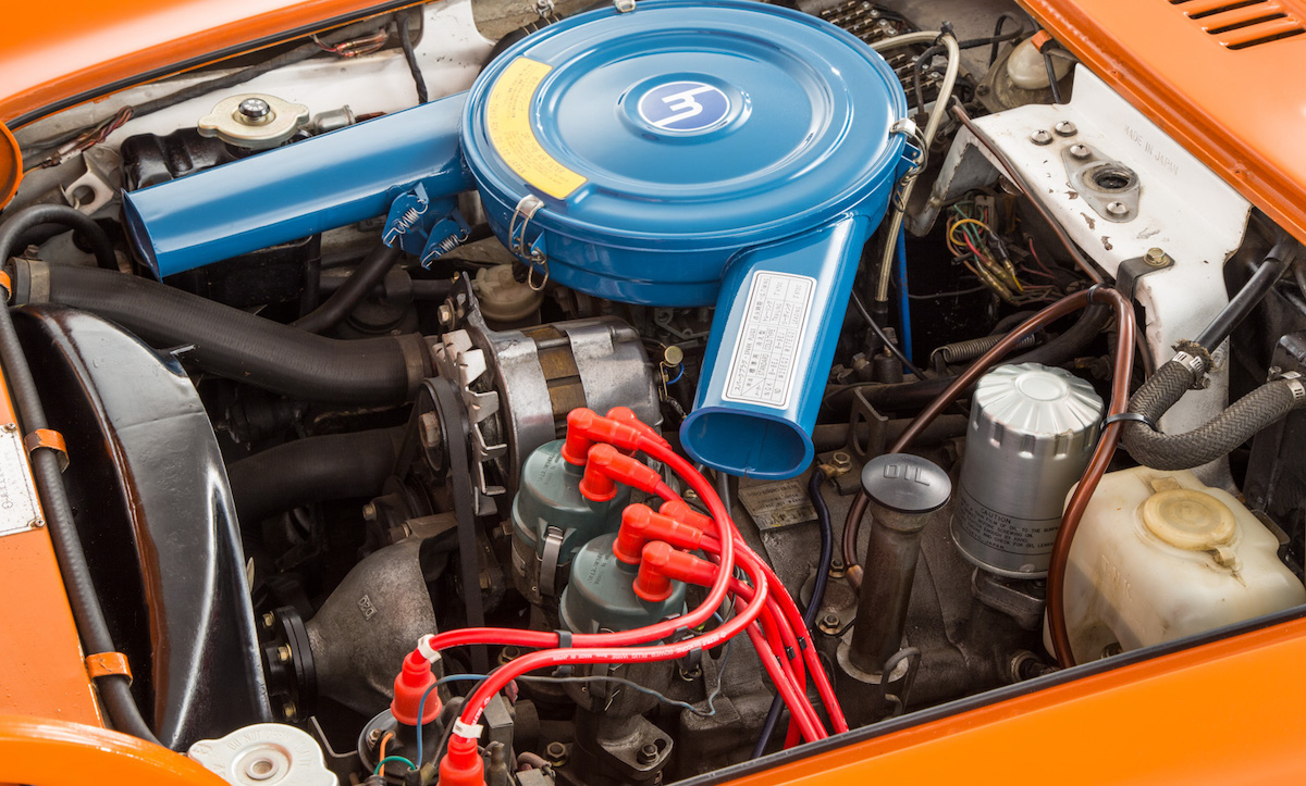 Mazda Cosmo Sport 1967 engine