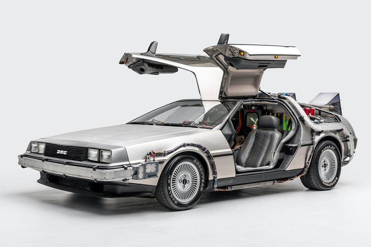 Retour vers le futur – La DeLorean à voyager dans le temps – Le