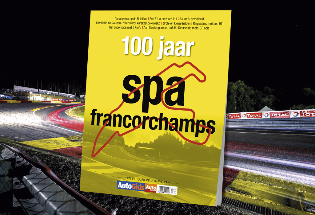 AutoGids viert 100 jaar Spa-Francorchamps met speciale uitgave