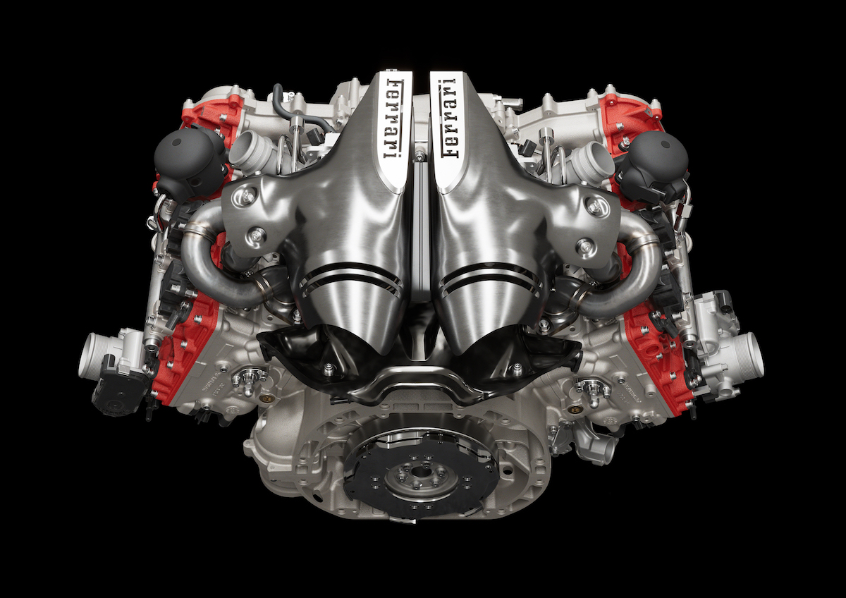 Ferrari 296 GTB Engine 2022