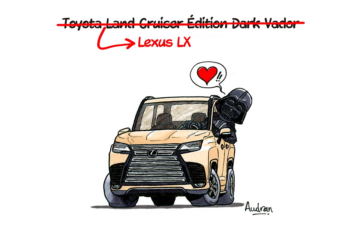 La story d'Audran - Lexus LX, le Land Cruiser 