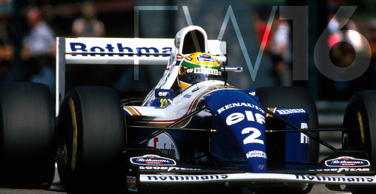 F1 Williams FW16 Ayrton Senna