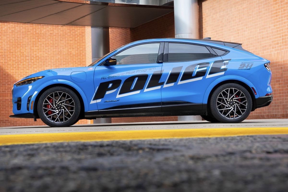 Ford Mustang Mach-E Police Car