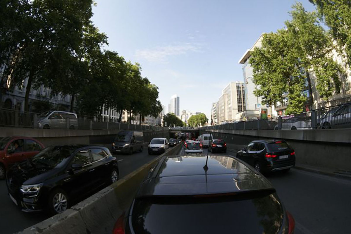 Brussels Traffic Jam