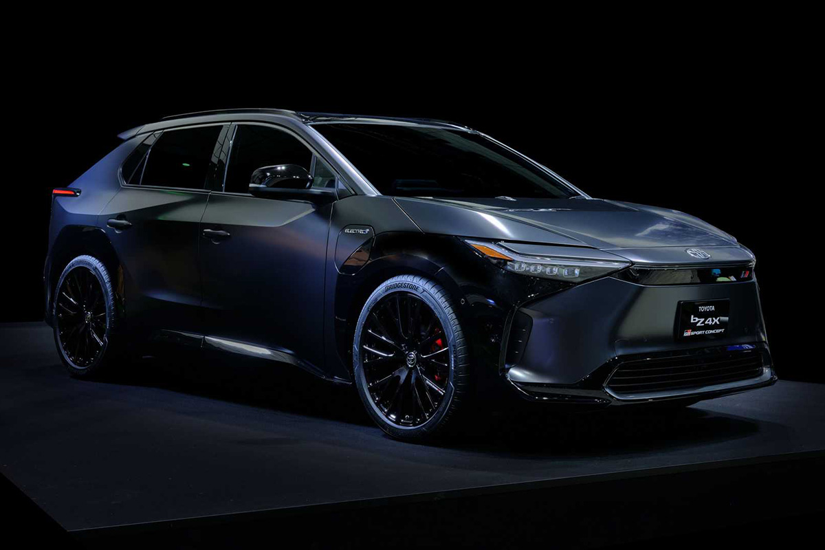 Toyota bZ4X GR Sport EV Concept - Tokyo Auto Salon 2022