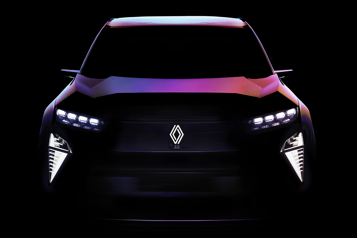Teaser 2022 Renault Hydrogen SUV Concept