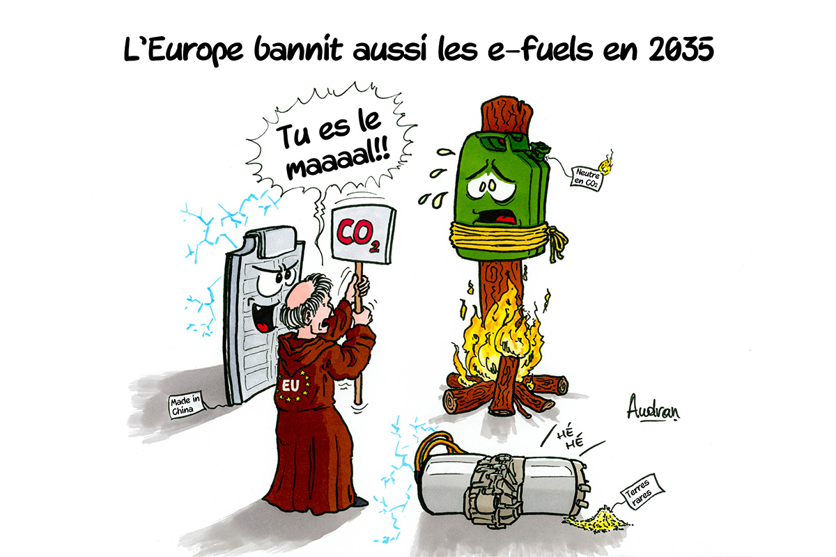 La story d'Audran - L'Union européenne bannira les e-fuels