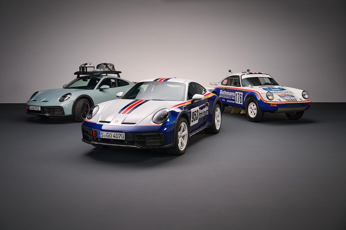 2023 Porsche 911 Dakar rally design package