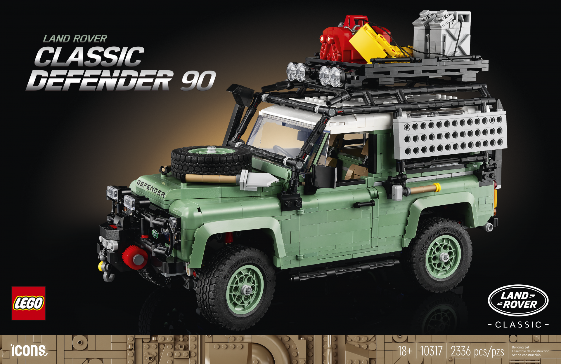 Soepel Centrum Zwerver Lego brengt bouwdoos uit van klassieke Land Rover Defender | AutoGids