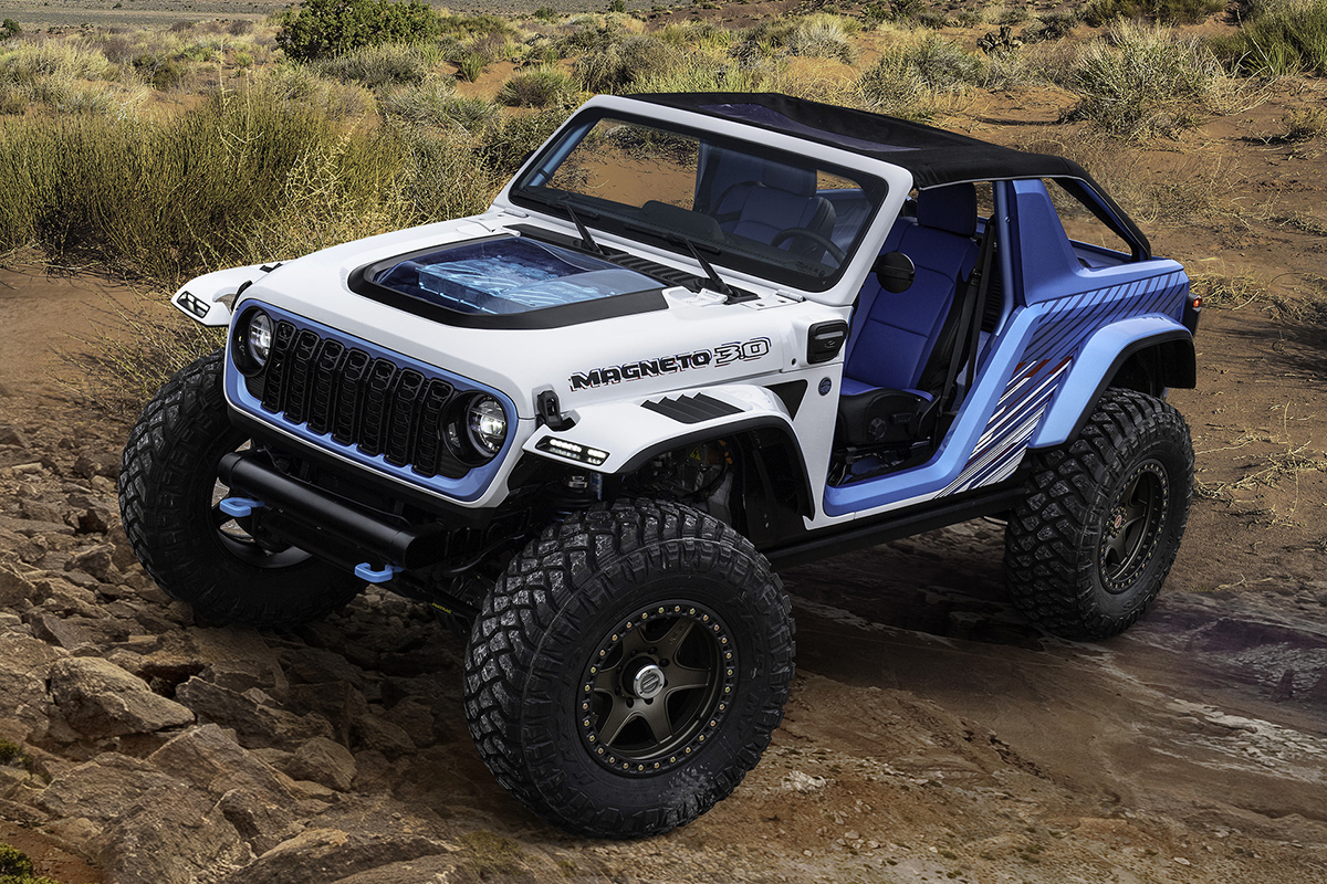 Jeep Easter Safari 2023 - Jeep Wrangler Magneto 3.0 Concept
