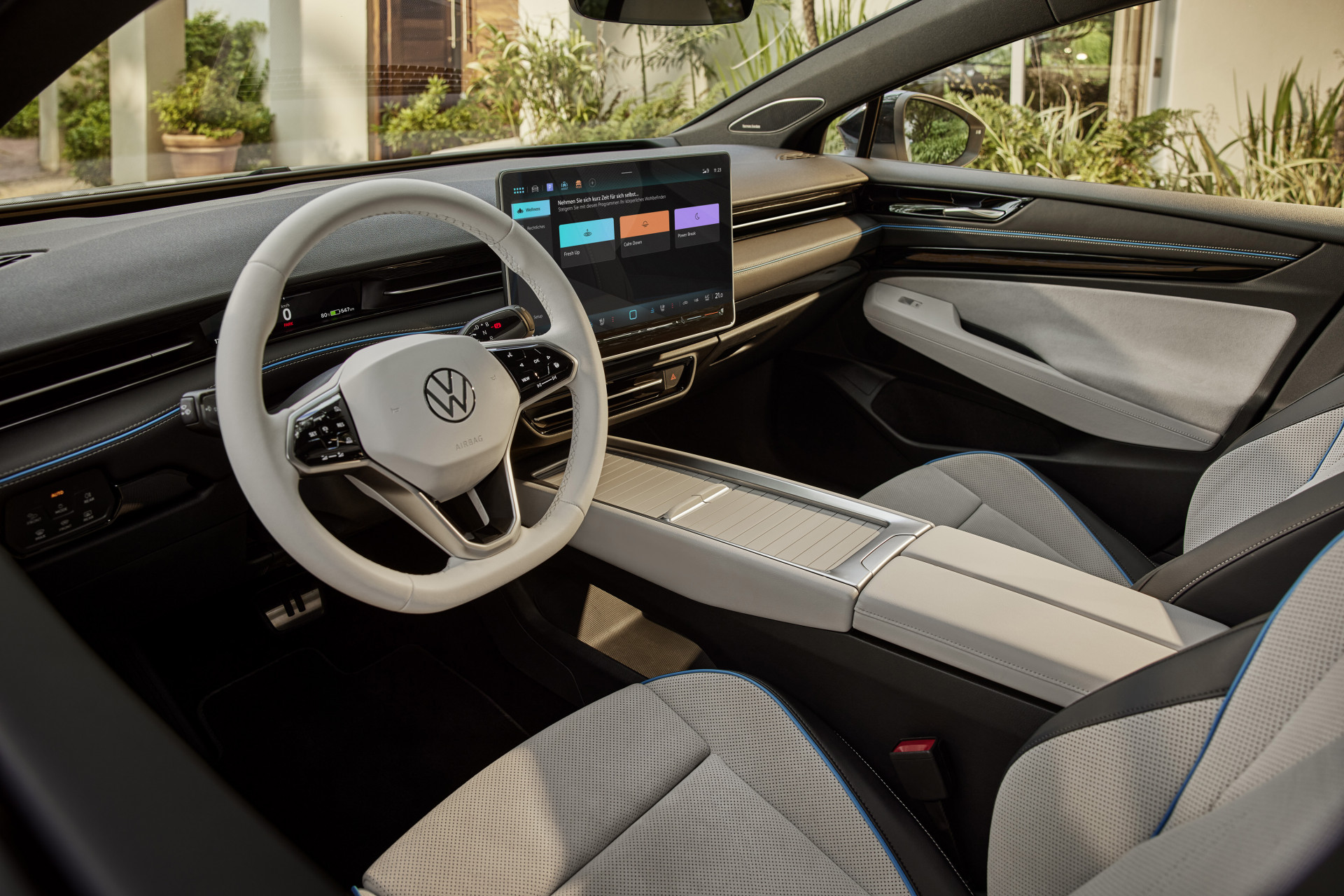 Volkswagen ID 7 Break Variant Shooting Brake Ou Tourer Moniteur 