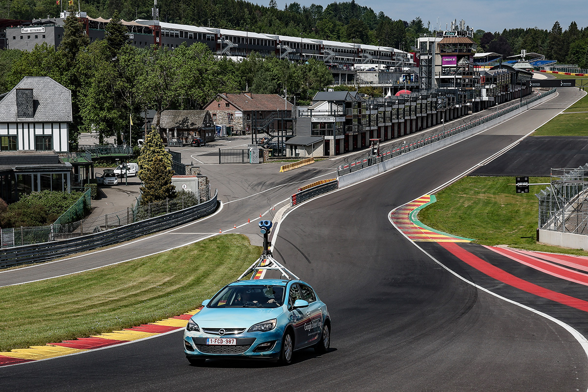 Google Street View Spa-Francorchamps