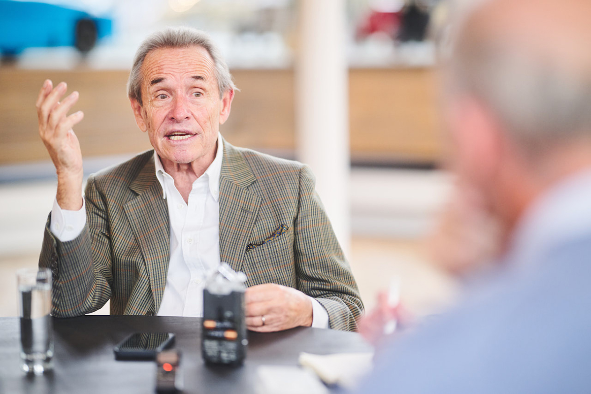 Jacky Ickx Interview - Porsche 75 Years