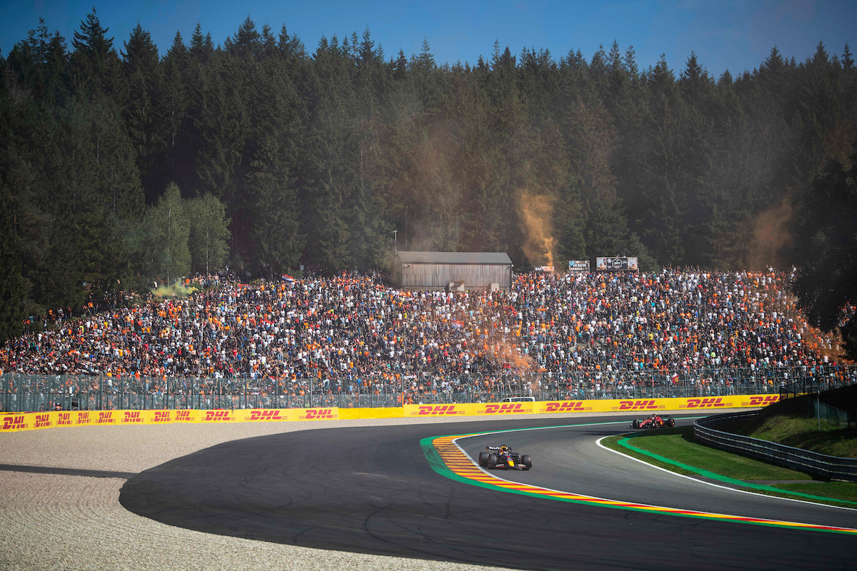 F1 Belgian Grand Prix - Red Bull racing