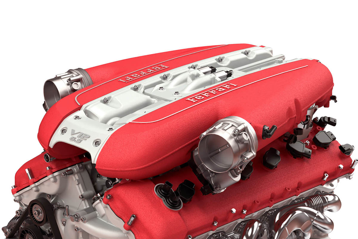 Ferrari 812 SF Engine