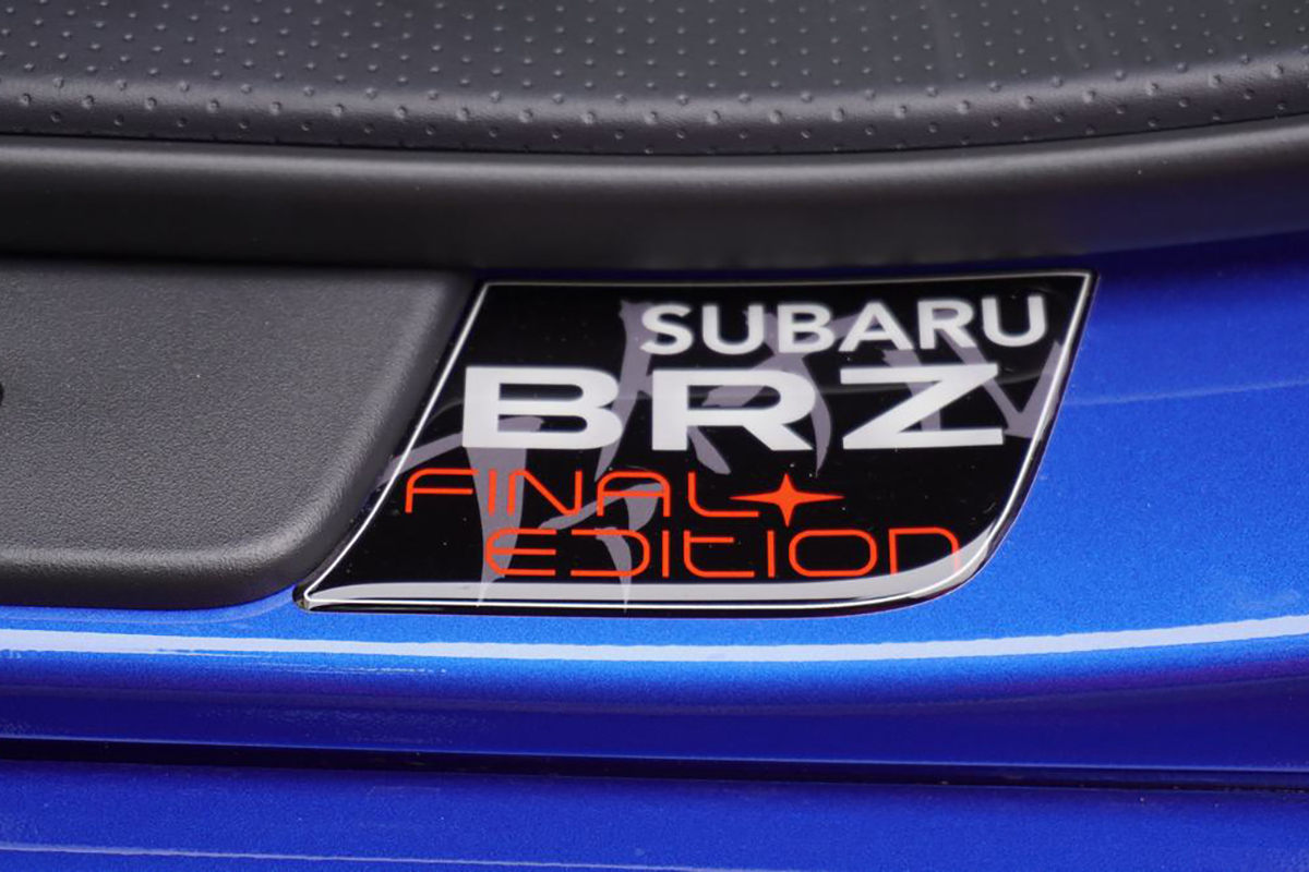 2024 Subaru BRZ Final Edition