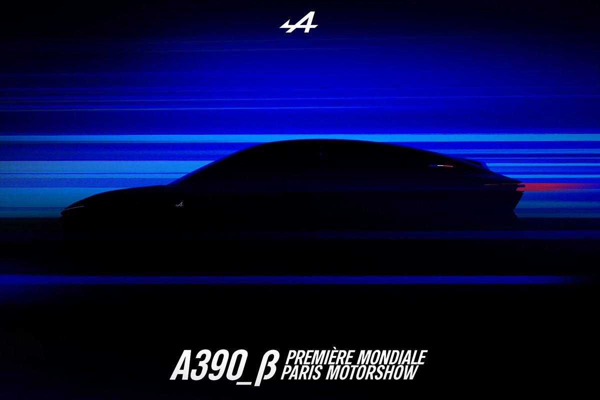 Alpine A390 Teaser