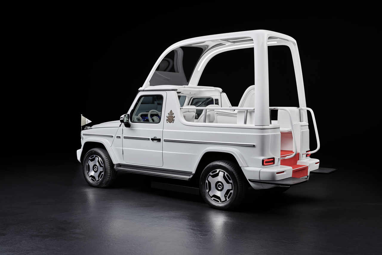 Pausmobiel Mercedes G Elektrisch