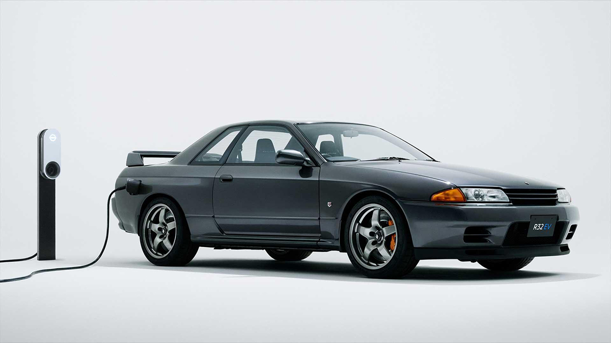 Nissan Skyline GT-R R32 electric restomod