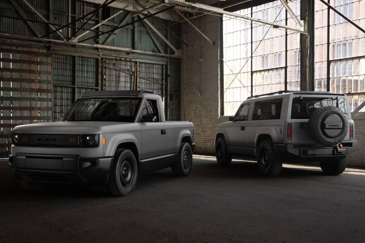 Bezos versus Musk: Slate Truck is de anti-Cybertruck