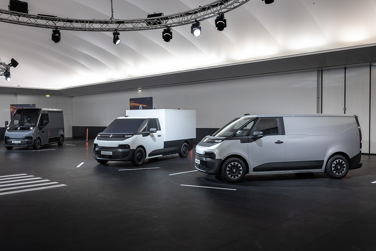 De elektrische bestelwagens van Renault: Trafic, Goelette en Estafette E-Tech
