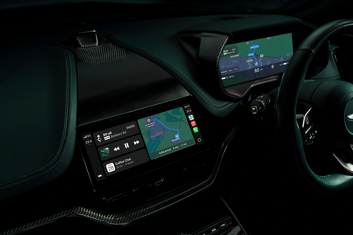 Apple CarPlay Ultra - Aston Martin