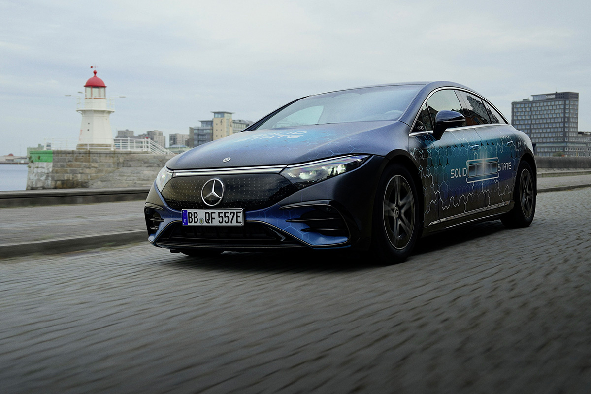 2025 Mercedes EQS Solid State Battery record