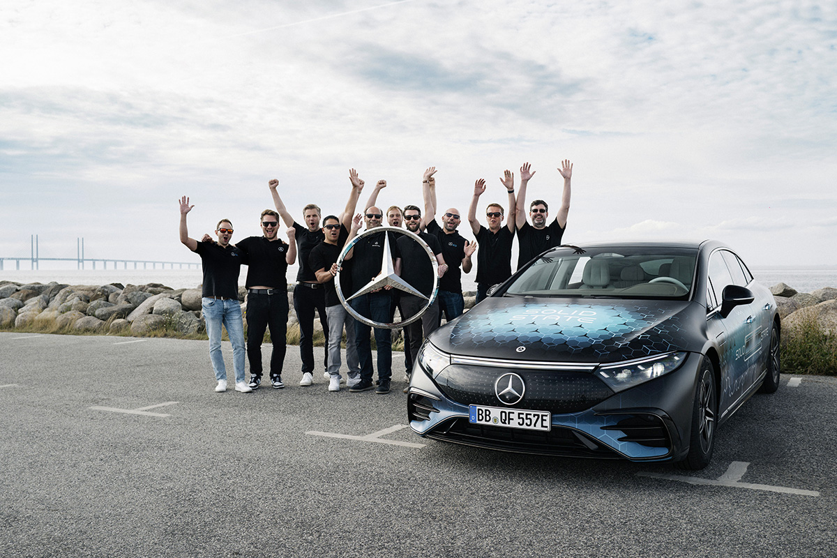 2025 Mercedes EQS Solid State Battery record
