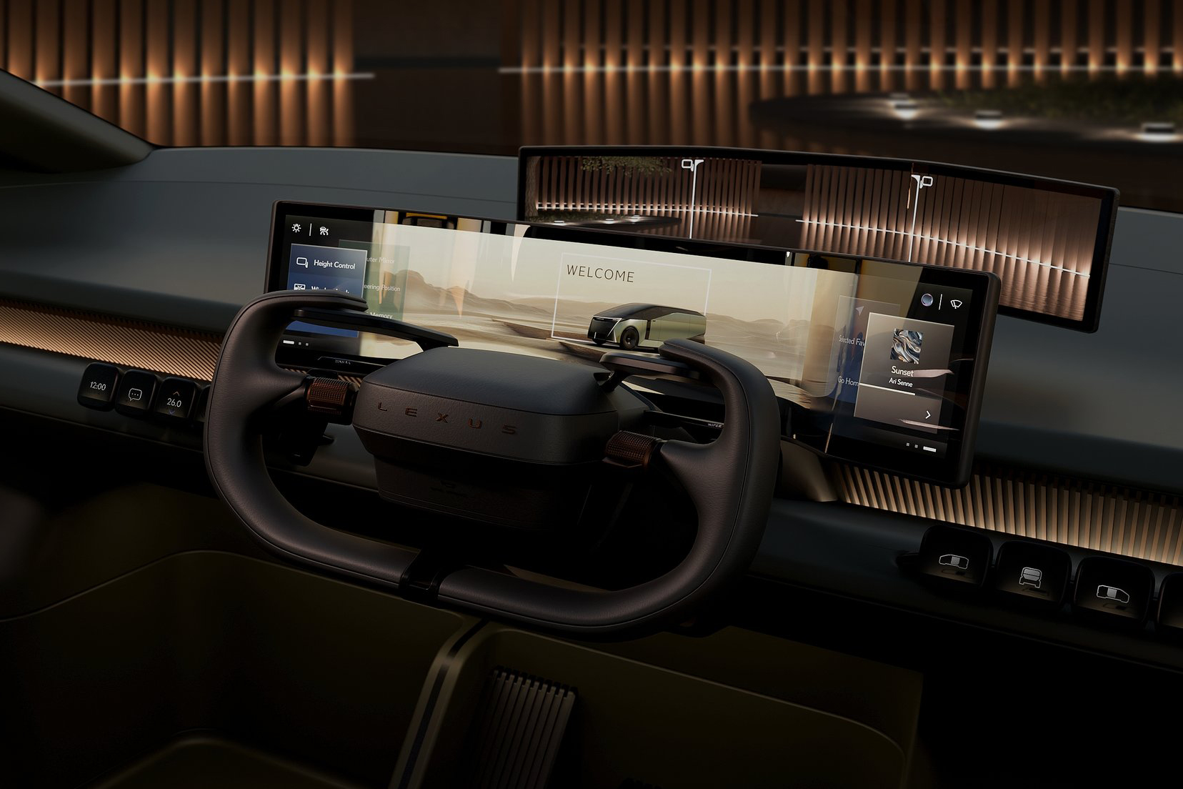 Lexus LS Concept (Japan Mobility Show) - monvolume met zes wielen!