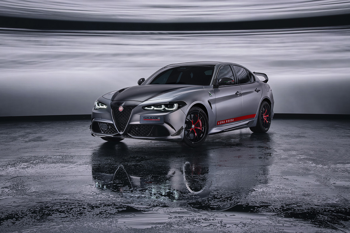 Officieel: lfa Romeo Giulia Quadrifoglio Luna Rossa (2026) - wereldpremi&egrave;re Autosalon Brussel